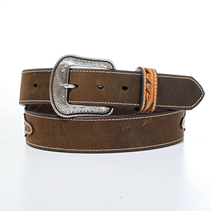 M&F Cactus Hand Tooled Floral Brown D100013802