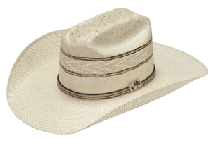 M&F Alamo D52102 Bangora Hat Ivory/Tan