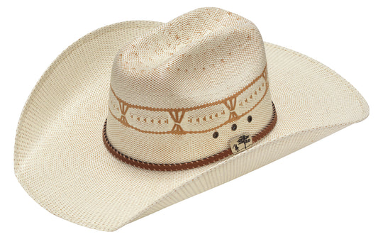 M&F Alamo Bangora Hat Ivory/Tan Cowboy Hat D52108