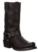 Load image into Gallery viewer, Durango Men&#39;s Harness Biker Boots DB510 in Black
