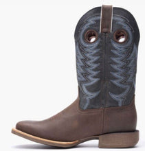 Load image into Gallery viewer, Durango DDB0216 Men&#39;s Rebel Pro™ Denim Blue Western Boots in Belgian Brown &amp; Denim Blue
