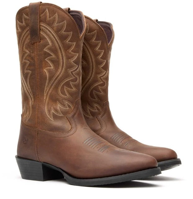 Durango DDB0487 Men's Shyloh Western Boots in Frontier Brown