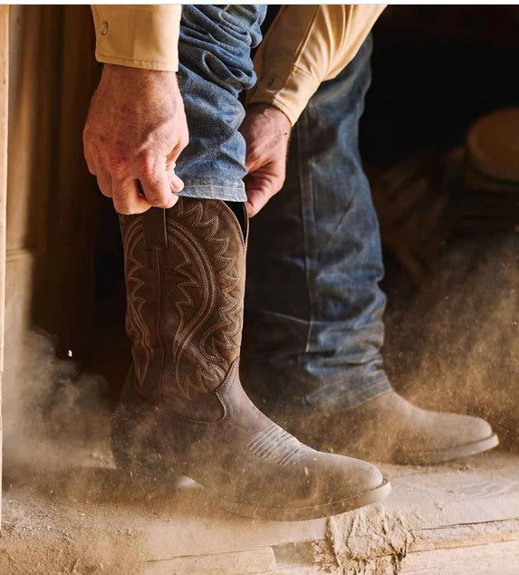 Durango DDB0487 Men's Shyloh Western Boots in Frontier Brown