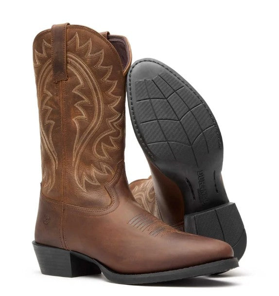 Durango DDB0487 Men's Shyloh Western Boots in Frontier Brown