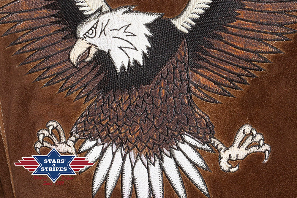 Stars & Stripes Decker Brown Western Jacket
