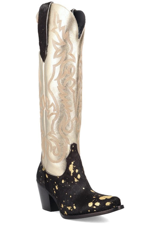 Dingo DI2375 Take No Bull in Black Ladies Cowboy Booots