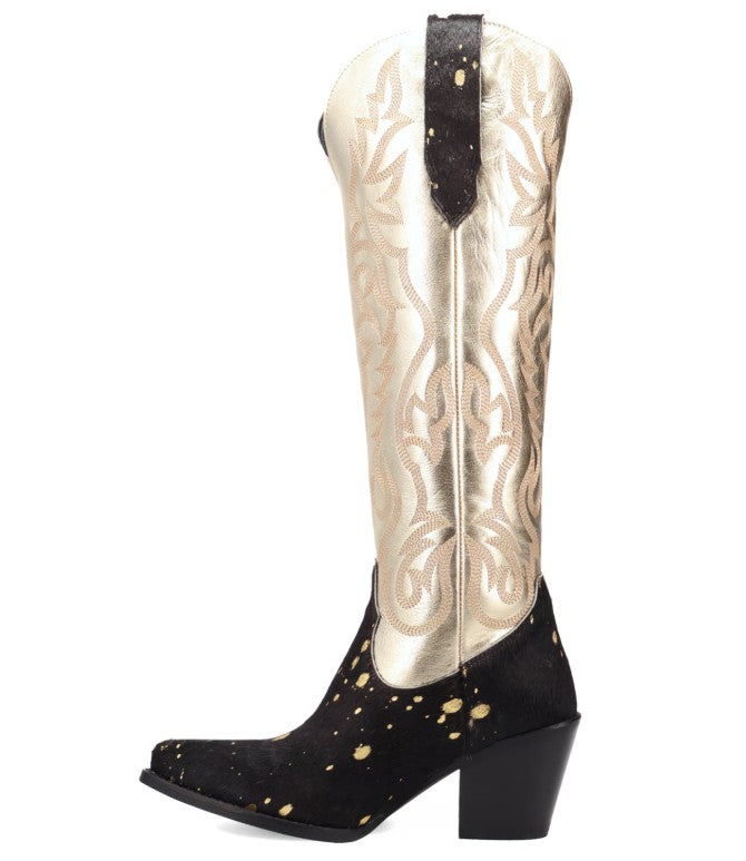 Dingo DI2375 Take No Bull in Black Ladies Cowboy Booots