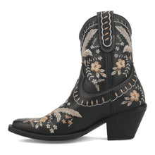 Load image into Gallery viewer, Dingo Primrose in Black DI748 Ladies Ankle Boots
