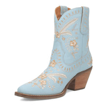 Load image into Gallery viewer, Dingo Primrose in Blue DI748 Ladies Ankle Boots
