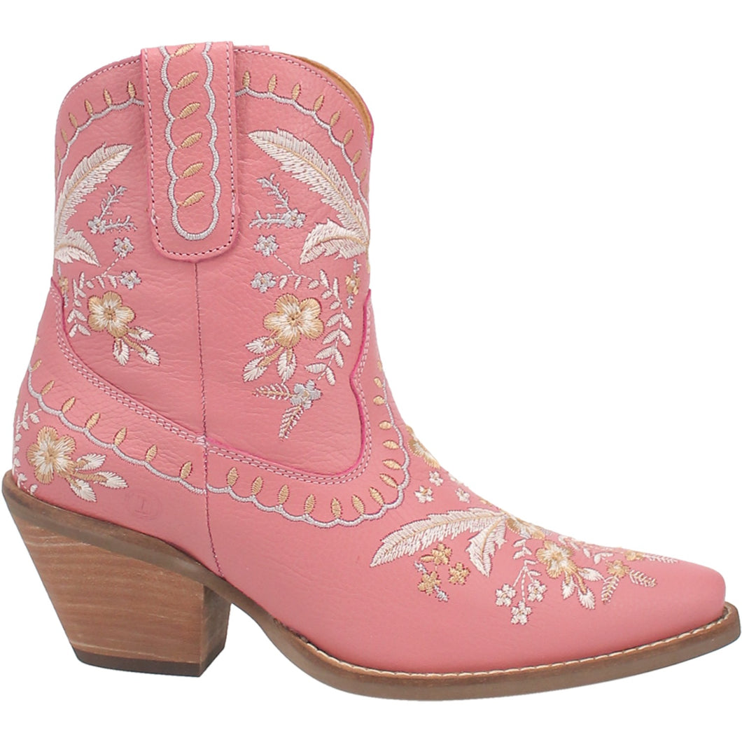 Dingo Primrose in Pink DI748 Ladies Ankle Boots