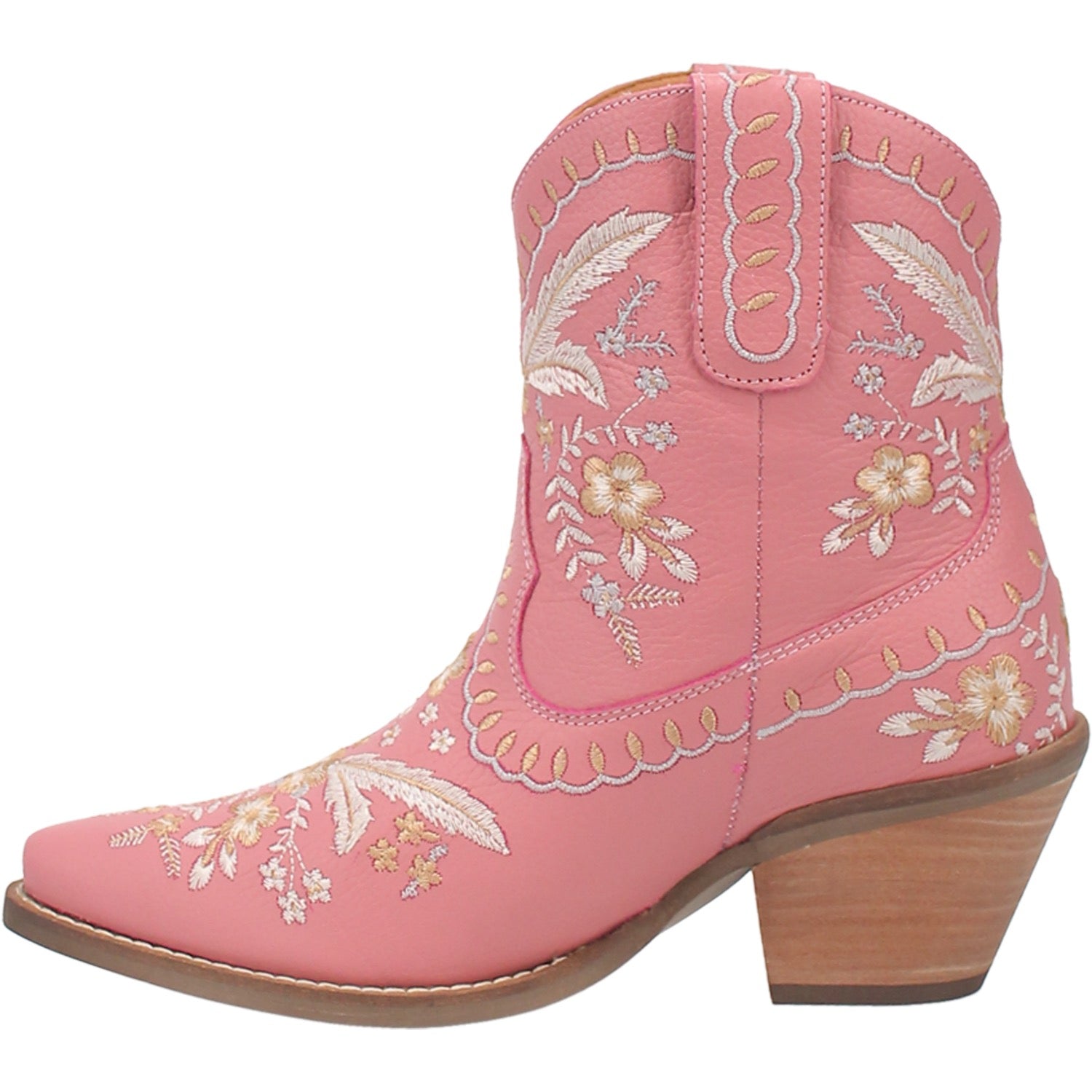 Pink ladies ankle boots best sale