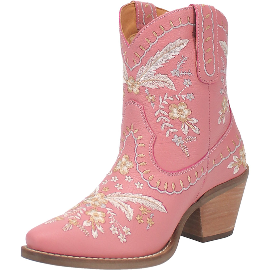 Dingo Primrose in Pink DI748 Ladies Ankle Boots