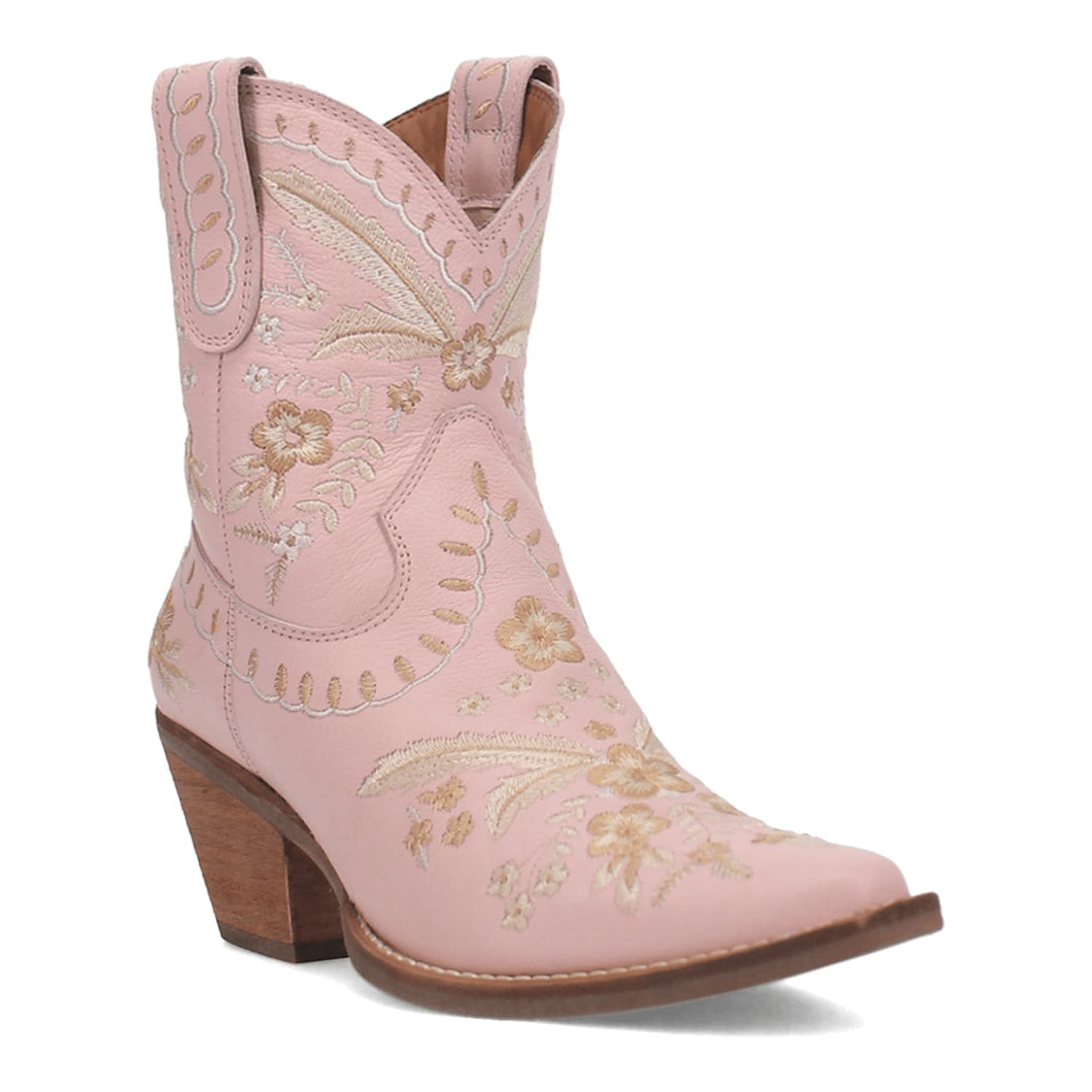 Dingo Primrose in Pink DI748 Ladies Ankle Boots
