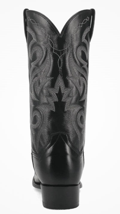 Dan Post Milwaukee Black DP2110J J Toe Mens Western Cowboy Boots Black