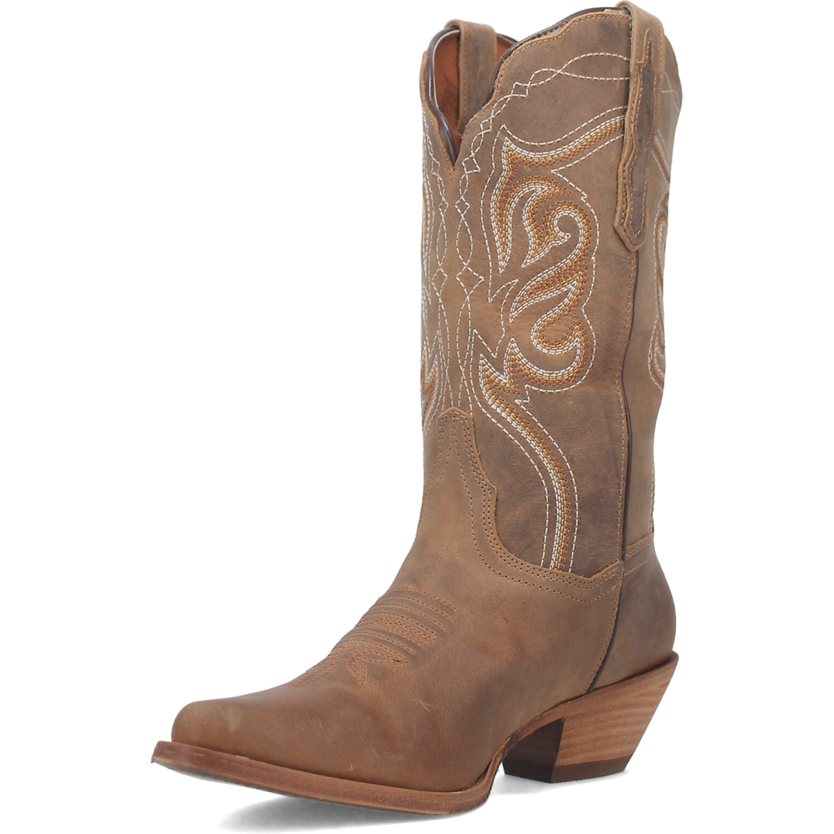 Dan Post Karmel DP80051 in Tan Ladies Cowboy Boots