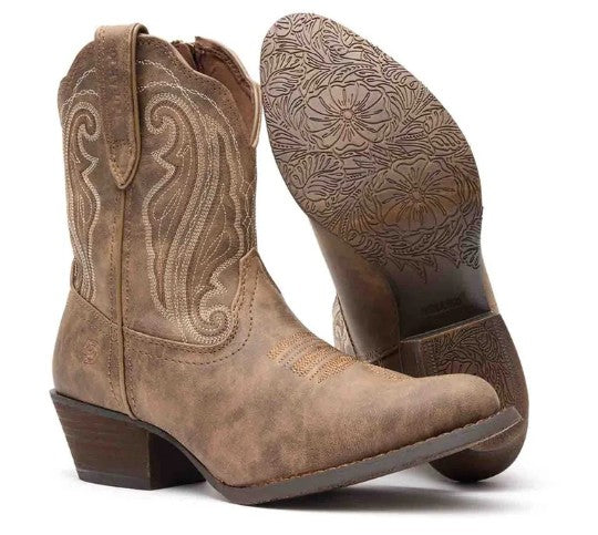 Durango DRD0372 Crush Western Boots in Driftwood