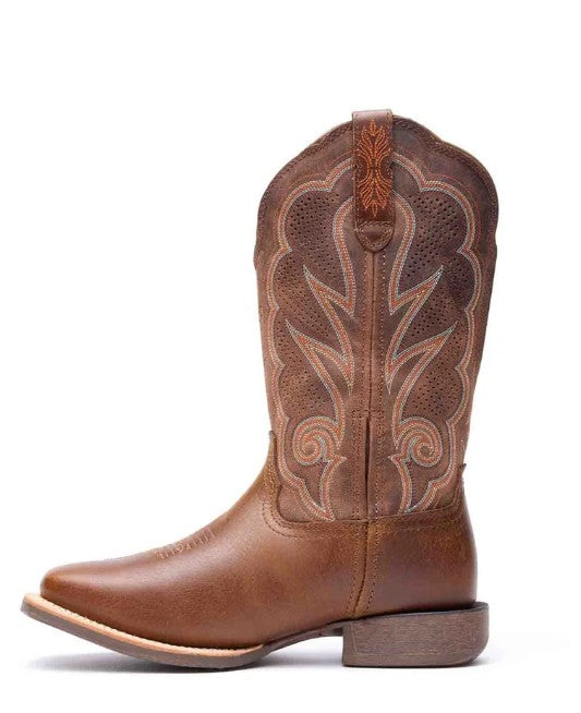 Durango DRD0376 Lady Rebel Pro™ Women's Western Boots in Distressed Cognac