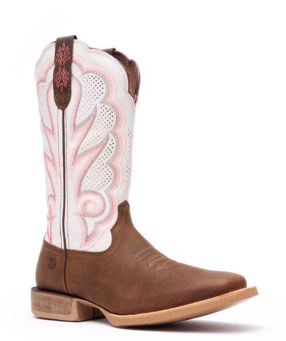 Durango DRD0392 Lady Rebel Pro™ Women's Western Boots in Trail Brown White