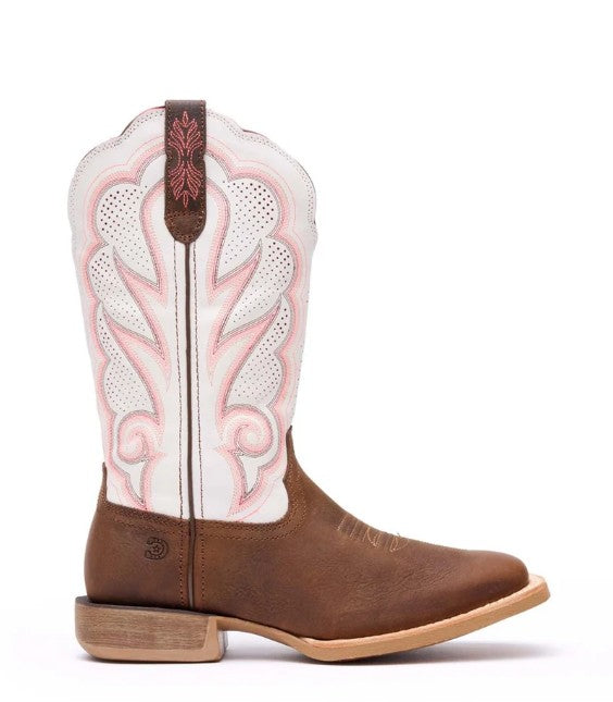 Durango DRD0392 Lady Rebel Pro™ Women's Western Boots in Trail Brown White