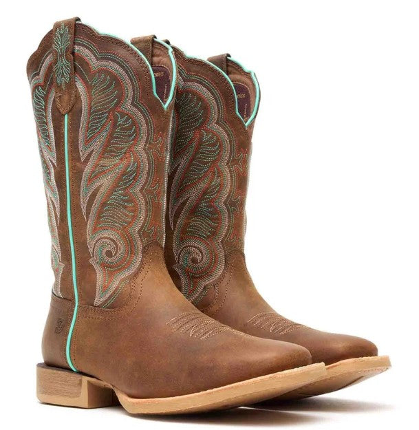 Durango DR0436 Women's Lady Rebel Pro Western Boots in Juniper Brown