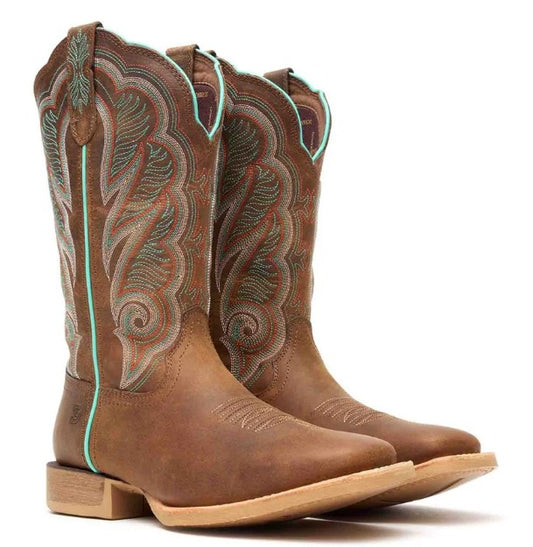 Durango DR0436 Women's Lady Rebel Pro Western Boots in Juniper Brown
