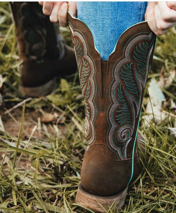 Durango DR0436 Women's Lady Rebel Pro Western Boots in Juniper Brown