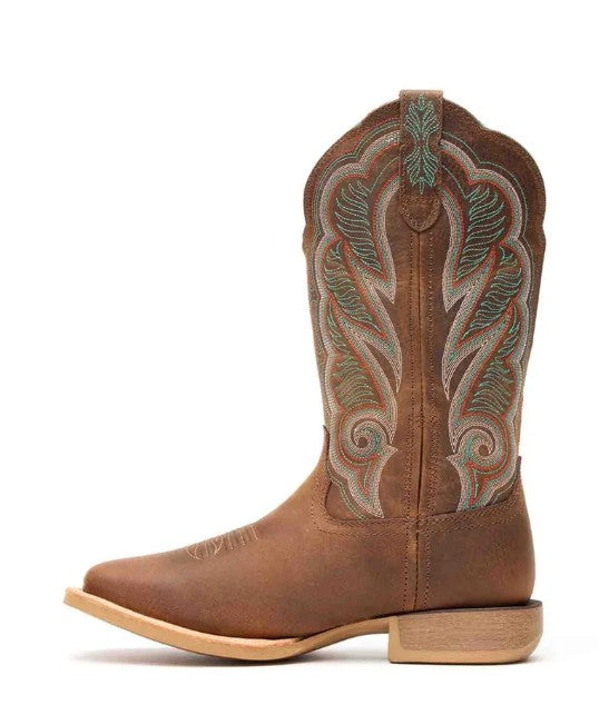 Durango DR0436 Women's Lady Rebel Pro Western Boots in Juniper Brown