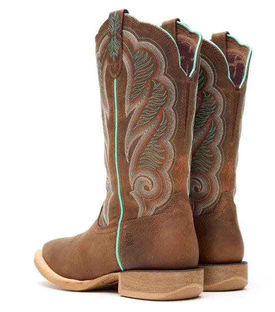 Durango DR0436 Women's Lady Rebel Pro Western Boots in Juniper Brown