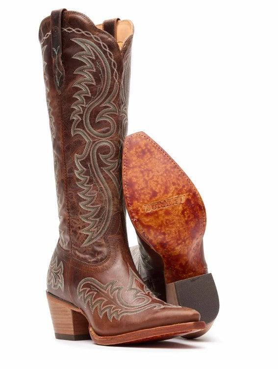 Durango DRD0470 Crush Women's Western Boots in Mahogany