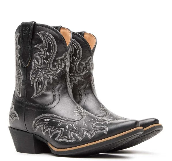 Durango DRD0491 Shyloh Womens Pony Boots in Black Onyx