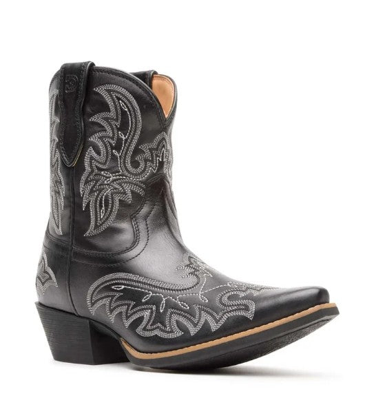 Durango DRD0491 Shyloh Womens Pony Boots in Black Onyx
