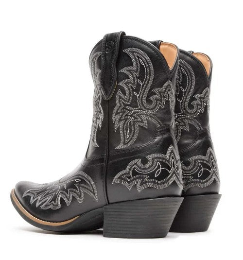 Durango DRD0491 Shyloh Womens Pony Boots in Black Onyx