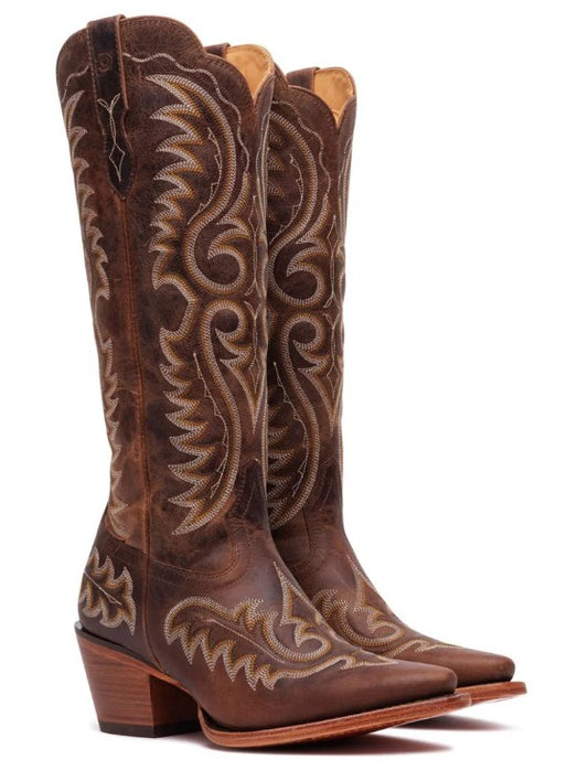 Durango DRD0494 Crush Women's Western Boots in Driftwood Brown