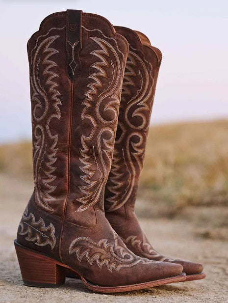 Durango DRD0494 Crush Women's Western Boots in Driftwood Brown