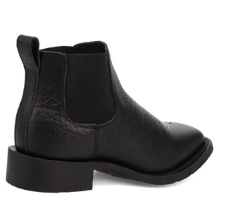 Laredo Devlin Black 70008 Mens Cowboy Ankle Boots