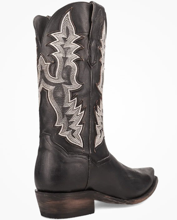 Dan Post DP7034 Diesel Mens Western Cowboy Boots in Black