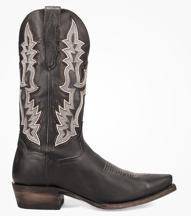 Dan Post DP7034 Diesel Mens Western Cowboy Boots in Black