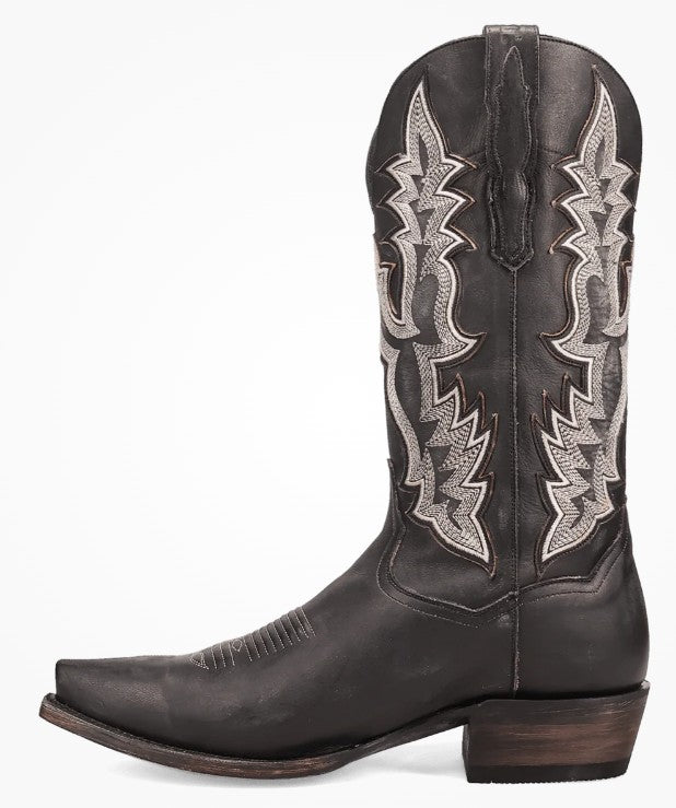 Dan Post DP7034 Diesel Mens Western Cowboy Boots in Black