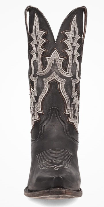 Dan Post DP7034 Diesel Mens Western Cowboy Boots in Black