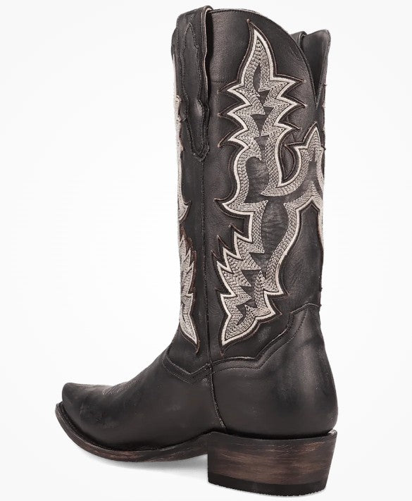 Dan Post DP7034 Diesel Mens Western Cowboy Boots in Black