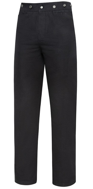 Star & Stripes Dillon in Black style western trousers