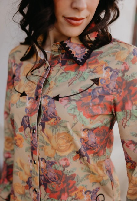 Rodeo Quincy Dona Isabella Ladies Western Blouse