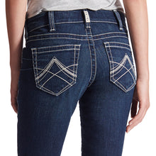 Load image into Gallery viewer, Ariat Ladies R.E.A.L. Mid Rise Icon Stackable Straight Leg Jeans 10017216
