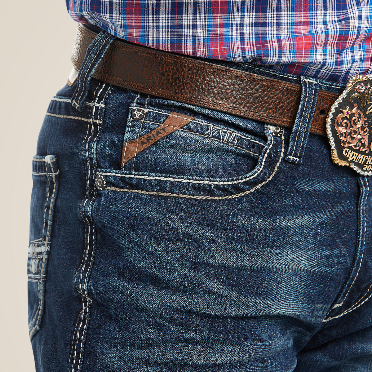Ariat 10021767 Mens M4 Relaxed Adkins Boot Cut Jeans