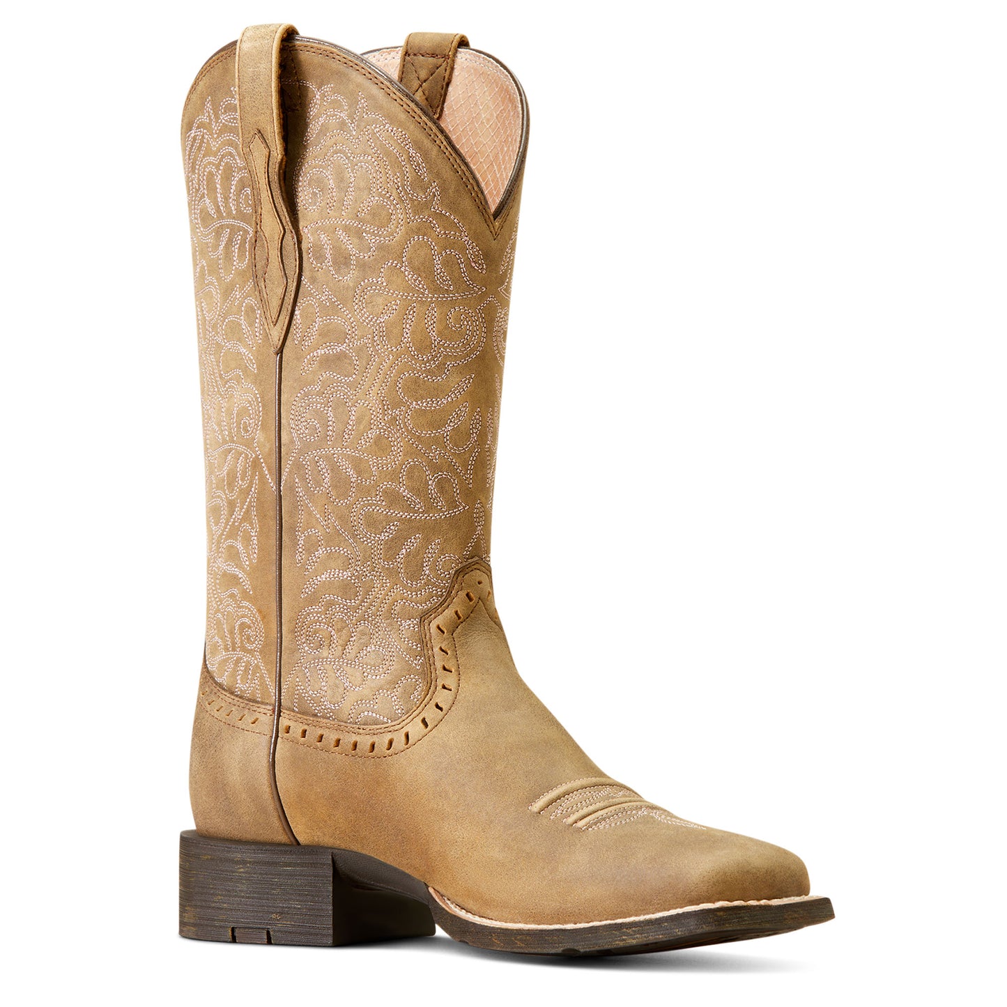 Ariat Ladies 10019906 Round Up Remuda Ladies western boots in Brown Bomber