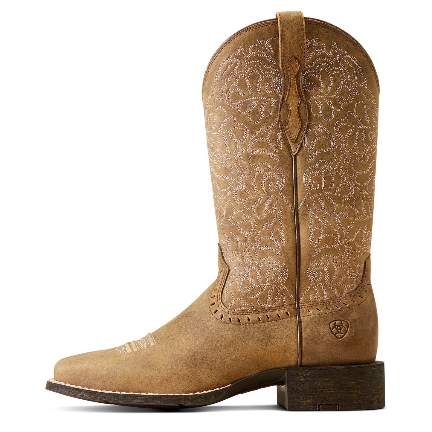 Ariat Ladies 10019906 Round Up Remuda Ladies western boots in Brown Bomber