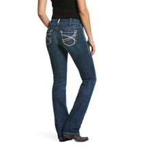 Load image into Gallery viewer, Ariat Ladies 10024300 R.E.A.L. Mid Rise Stretch Ivy Stackable Straight Leg Jeans
