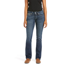 Load image into Gallery viewer, Ariat Ladies 10024300 R.E.A.L. Mid Rise Stretch Ivy Stackable Straight Leg Jeans
