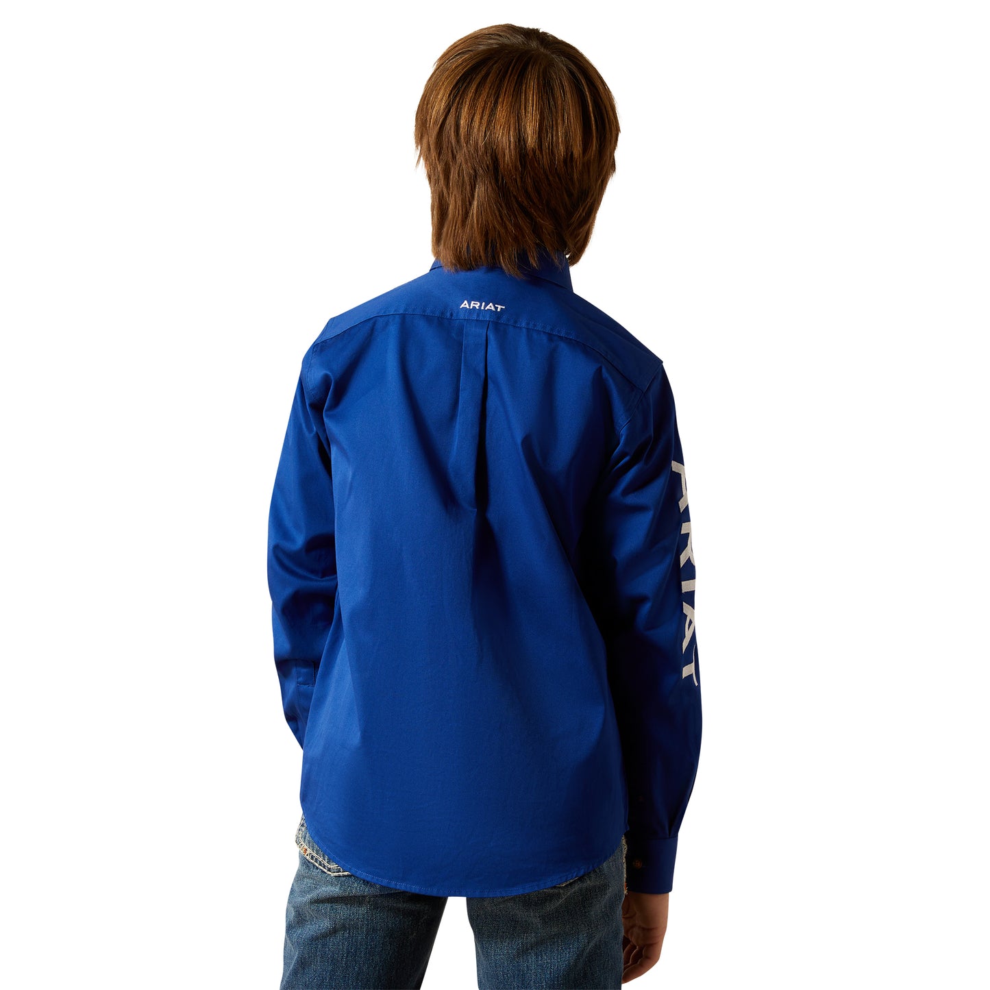Ariat Youth Team Logo Twill Classic Fit Shirt 10030164