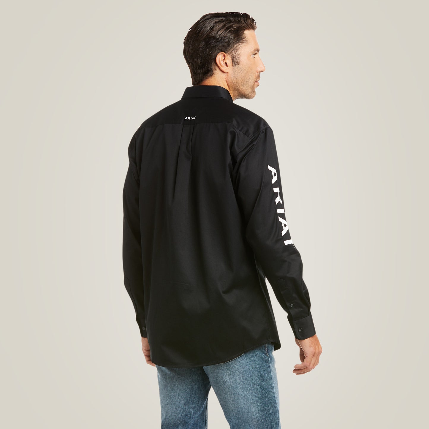 Ariat Mens Team Logo Twill Fitted Western Shirt 10034231